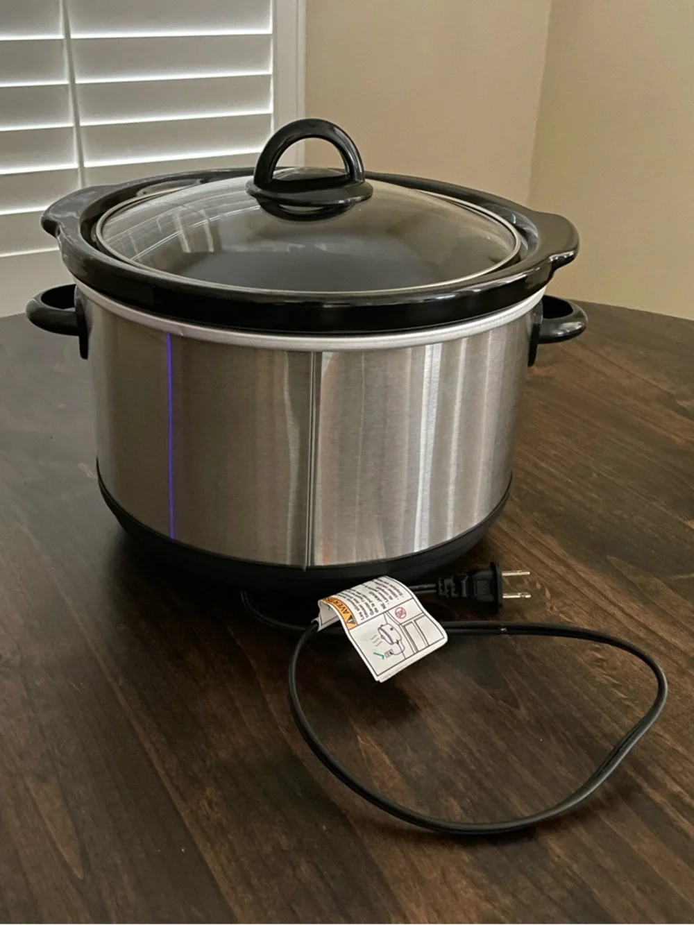Crockpot 4.5 Quart Manual Slow Cooker